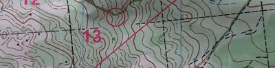 Карта спортивного ориентирования - Утс