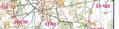 Orienteering map - Москомпасс 2018