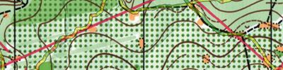 Orienteering map - О-Петрович 3 этап