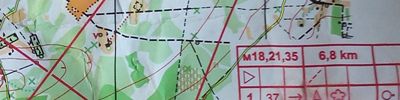 Карта спортивного ориентирования - Кубок Ивановской области