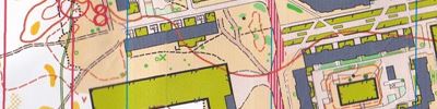 Карта спортивного ориентирования - Чемпионат Нижегородской области. 2х-этапная эстафета. 4й этап.