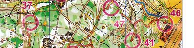 Orienteering map - Московский Меридиан 2013 Осень 1 этап