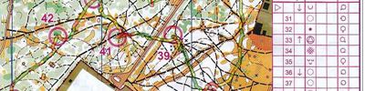 Orienteering map - Московский Меридиан 2013 Осень 2 этап
