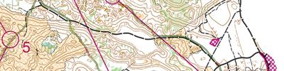 Карта спортивного ориентирования - Hollola-Jukola