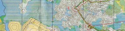 Orienteering map - Тренировка по карте
