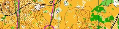Карта за ориентиране - Pre-JWOC training