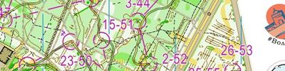Orienteering map - Волжские просторы - 1 день (спринт)