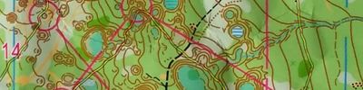 Orienteering map - Волжские просторы - 3 день (лонг - 2 круг)
