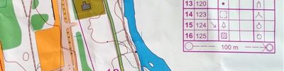 Orienteering map - fin5 день отдыха