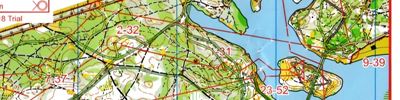 Orienteering map - МосЛето в Серебряном Бору
