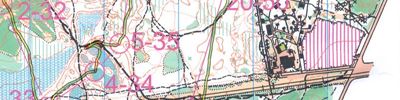 Orienteering map - Хрустальная призма 2013, 3й день