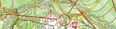 Orienteering map - Ниж. осень - 1 день