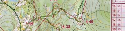 Orienteering map - Нижегородская Осень  2013 1й день