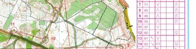 Orienteering map - ПР лонг