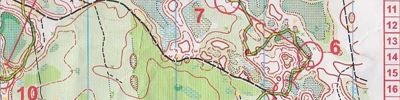 Orienteering map - Табовский волк  2013