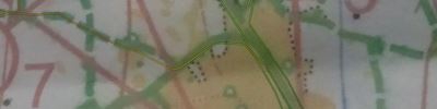 Orienteering map - Теплая гора