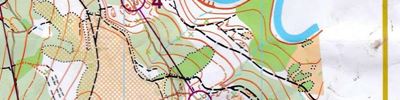 Orienteering map - Кубок Республики Адыгея III-й этап