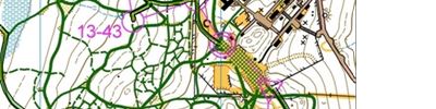 Orienteering map - Кубок Зеленого мыса