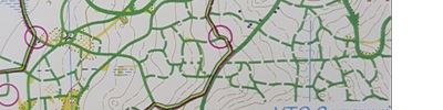 Orienteering map - Тренировка МТ Д
