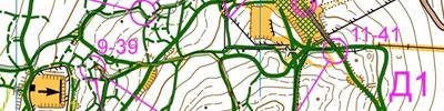 Orienteering map - Разбор спринта
