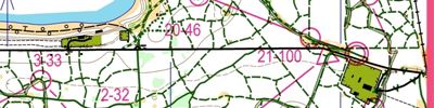Orienteering map - ПМ классика