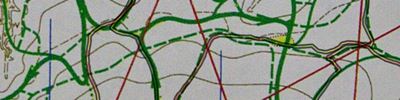 Orienteering map - ski-o тренировка на Анкудиновке