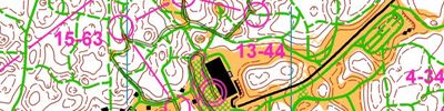 Orienteering map - ski-o, Кубок Дзержинска, Дачный