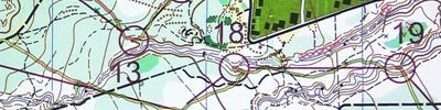 Orienteering map - КМВ УТС, ст. Машук