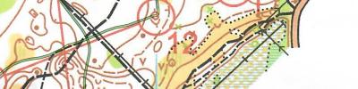 Orienteering map - Тренировка