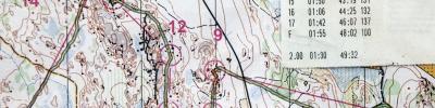 Orienteering map - "Региональная тренировка"