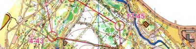 Orienteering map - Московский Меридиан, весна 2019, этап 5