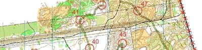 Orienteering map - Открытие сезона