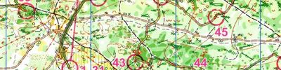 Orienteering map - Московский Меридиан, весна 2019, этап 3