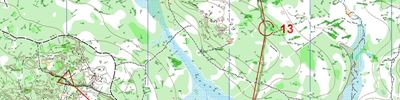 Orienteering map - Moscompass