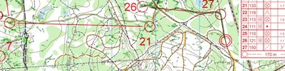 Orienteering map - Moscompass