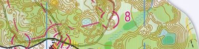 Orienteering map - Чемпионат Приволжского федерального округа. Классическая - общий старт. 1й круг.