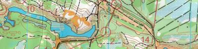 Orienteering map - Приз КСО Легенда
