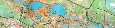 Orienteering map - приз КСО Легенда