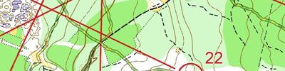 Orienteering map - Мемориал Ю.В. Лебединского - Финал - гандикап