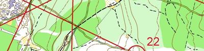 Orienteering map - foot-o, Мемориал Лебединского, день 4, гандикап