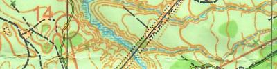 Orienteering map - Тренировка