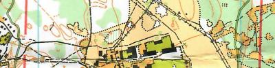 Orienteering map - Чемпионат области