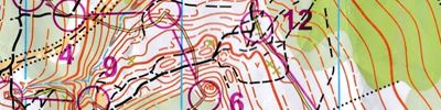 Orienteering map - Чемпионат и Первенство Республики Адыгея
