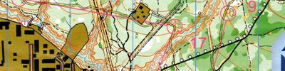Orienteering map - Чемпионат и первенство Москвы 2019, классика