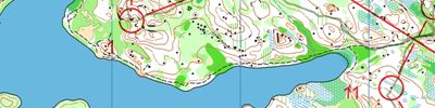 Orienteering map - Чемпионат России