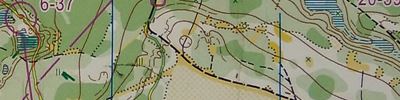 Orienteering map - foot-o, Вачский азимут, средняя 1
