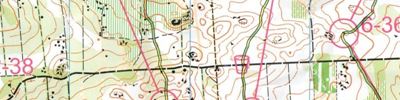 Orienteering map - Ural 3d