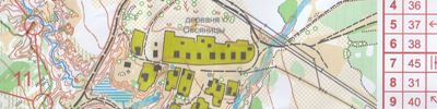 Orienteering map - Чемпионат Ивановской области
