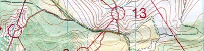 Orienteering map - Чемпионат и Первенство ЮФО и СКФО