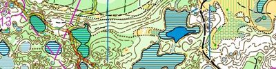 Orienteering map - Волжские просторы - лонг